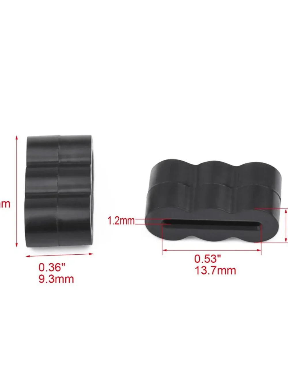 30-Pack Drawer Stoppers Slide Bumper  Replacement Drawer Track Stop Clips for Fu